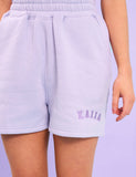 Kaiia Logo Sweat Shorts Lilac